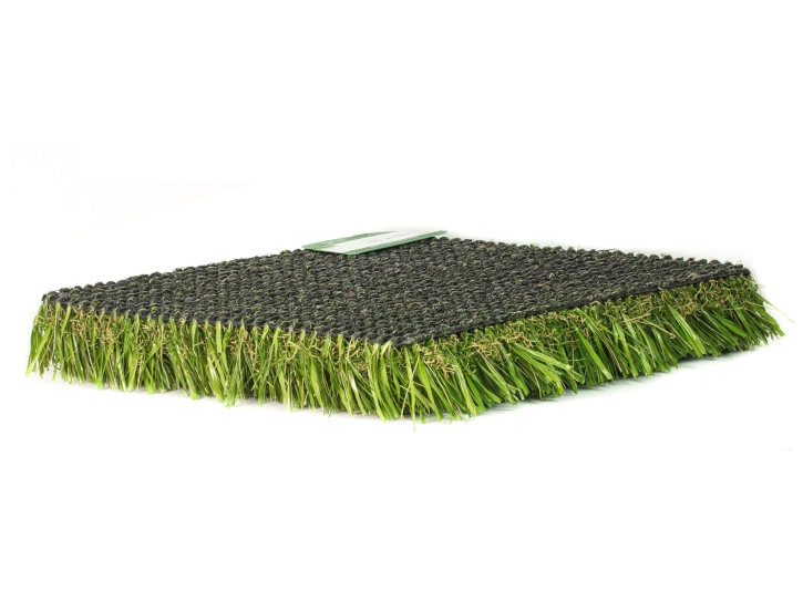 AST Supreme, artificial grass, synthetic turf, backing, black backing, sample